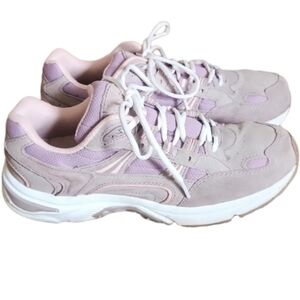 Vionic lavender suede tennis shoes